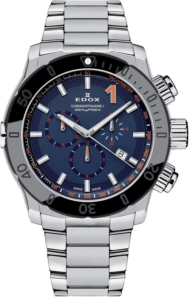 Edox  Chronoffshore-1 horloge 10221 3NM BUINO 